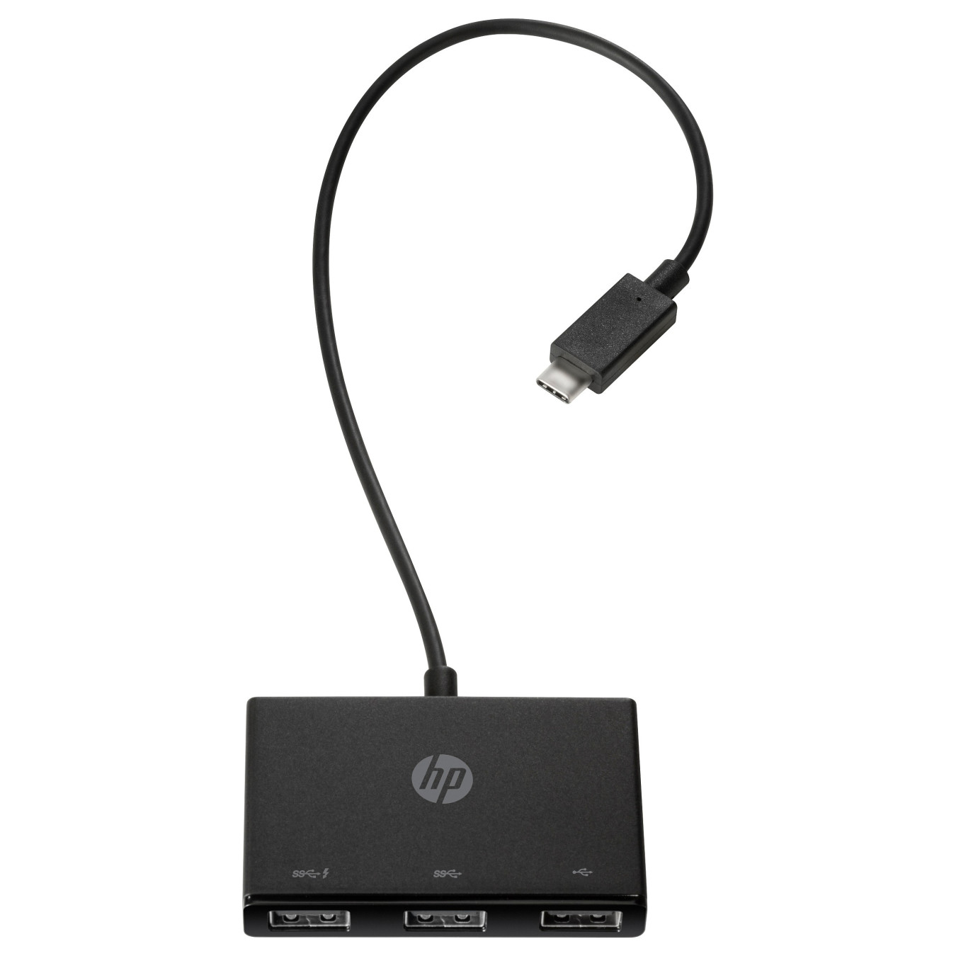 D HP USB-C HUB 3Port HP SuperSpeed USB3.0 passiv Black — Buy in Cyprus with Fast Delivery