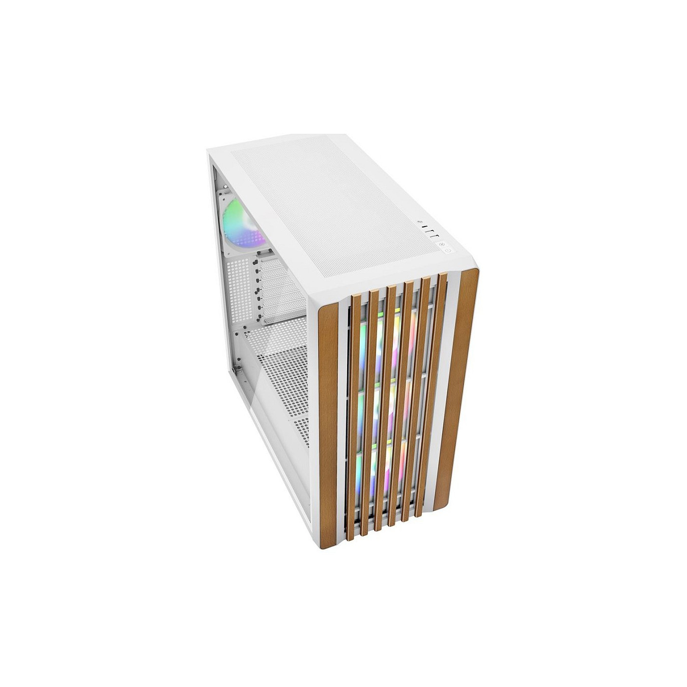 Sharkoon Rebel C70G RGB ATX 1xGlas White — Buy in Cyprus with Fast Delivery