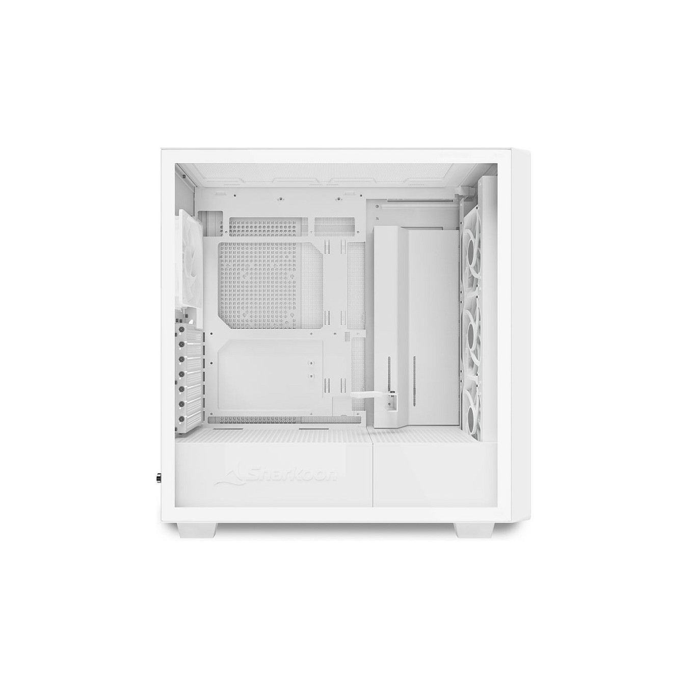 Sharkoon Rebel C70G RGB ATX 1xGlas White — Buy in Cyprus with Fast Delivery