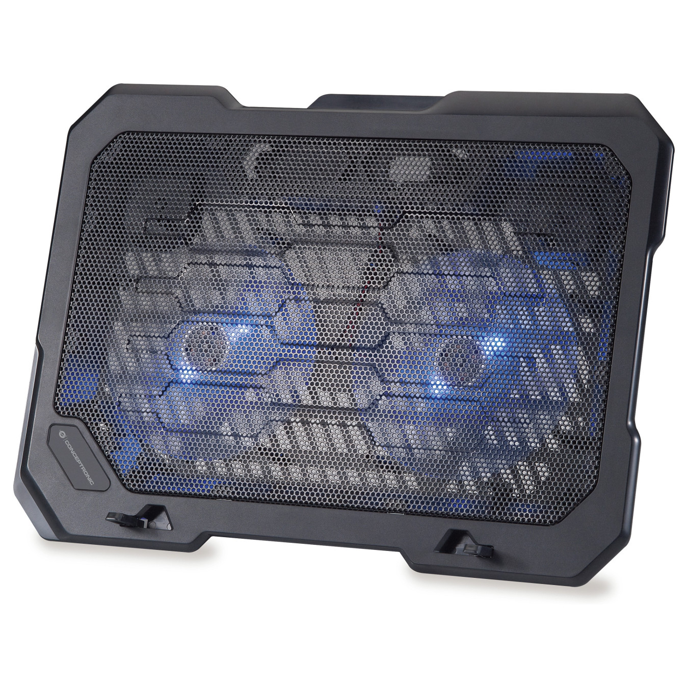 CONCEPTRONIC 2-Fan USB-A2.0 Laptop-Kühlpad 25Kg 15.6' sw — Buy in Cyprus with Fast Delivery