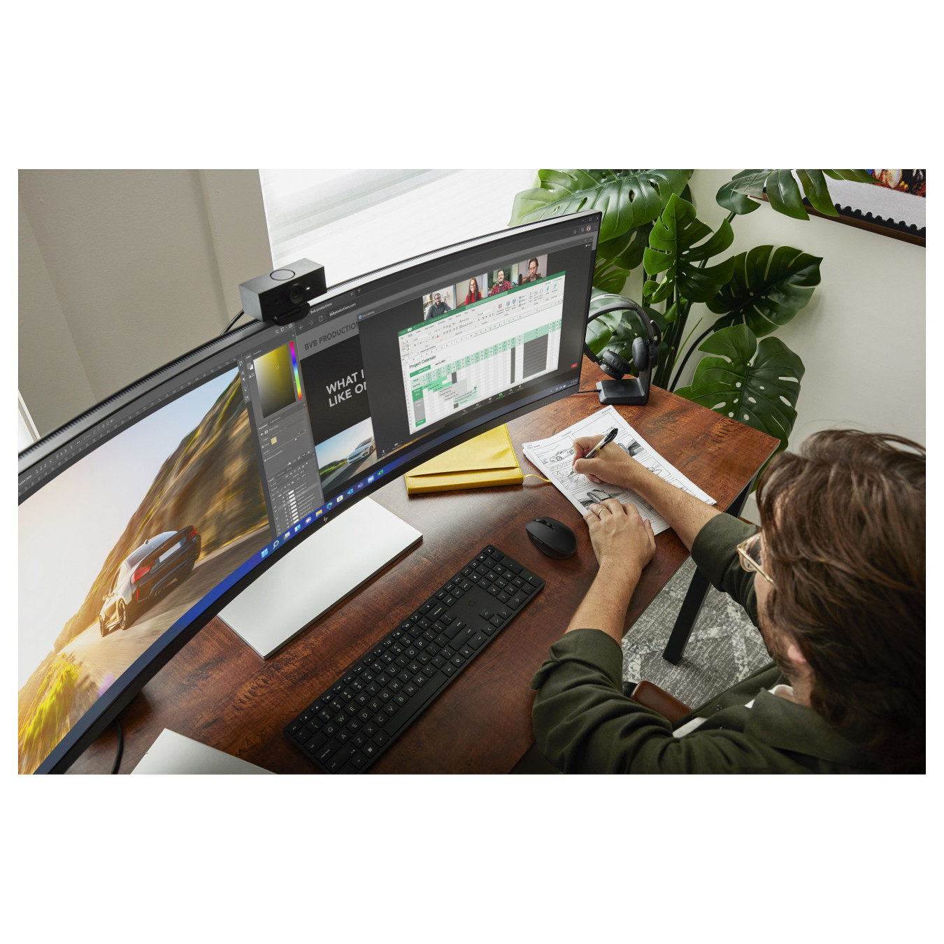 HP 455 Programmable Wireless Keyboard (DE) — Buy in Cyprus with Fast Delivery