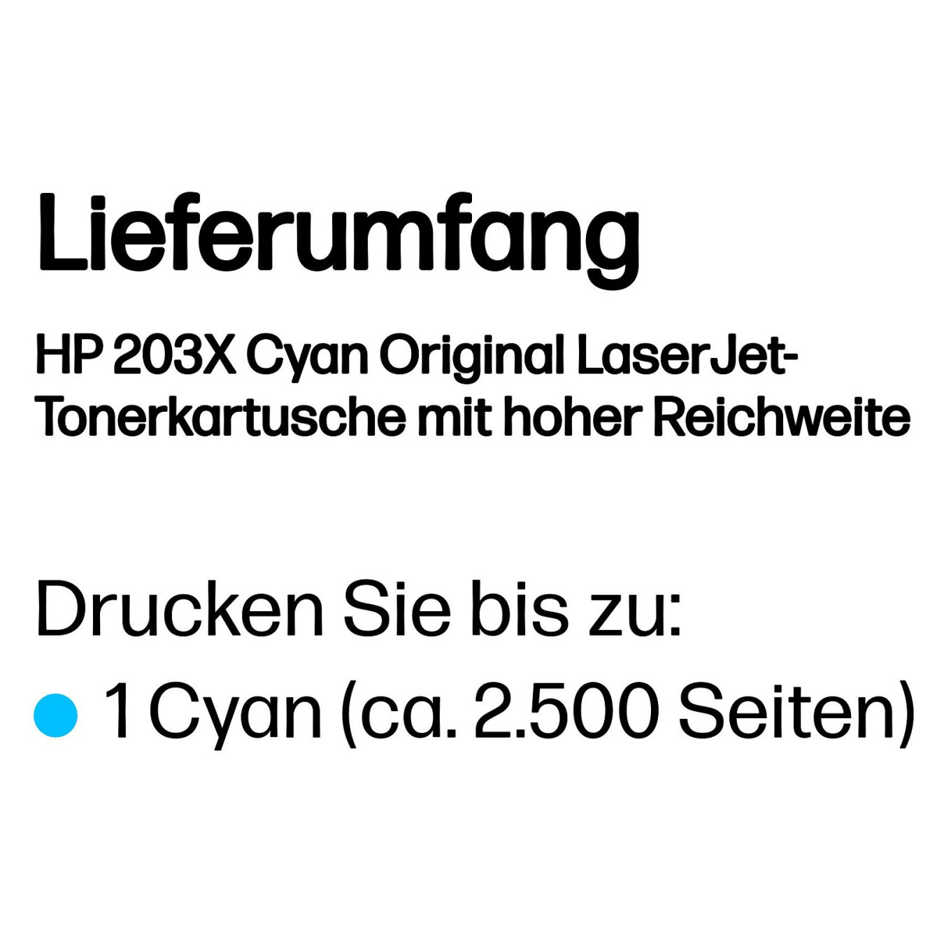 HP 203X Original Cyan LaserJet Toner Cartridge — Buy in Cyprus with Fast Delivery