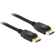 DELOCK Kabel DisplayPort 1.2 Stecker to DisplayPort Stecker 1 m schwarz 4K — Buy in Cyprus with Fast Delivery