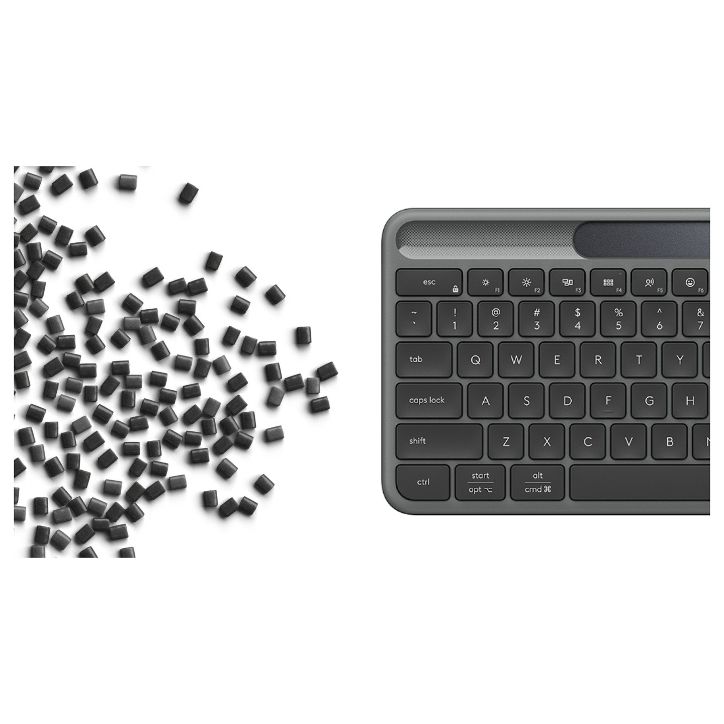 Logitech Signature Slim Solar+ K980 QWERTZ DE Wireless Keyboard (Boxed) — Buy in Cyprus with Fast Delivery