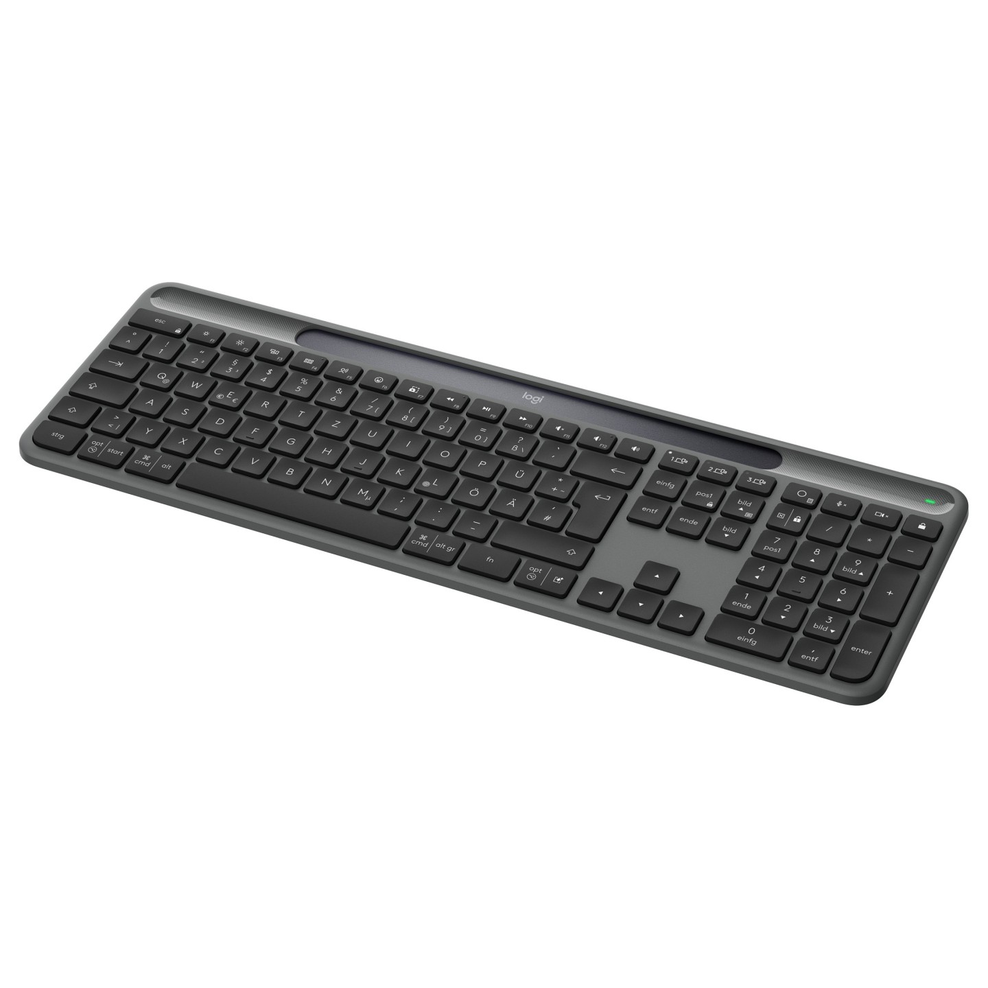 Logitech Signature Slim Solar+ K980 QWERTZ DE Wireless Keyboard (Boxed) — Buy in Cyprus with Fast Delivery
