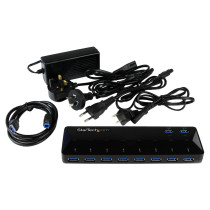 StarTech 10-PT USB 3.0 HUB W CHARGING — Buy in Cyprus with Fast Delivery