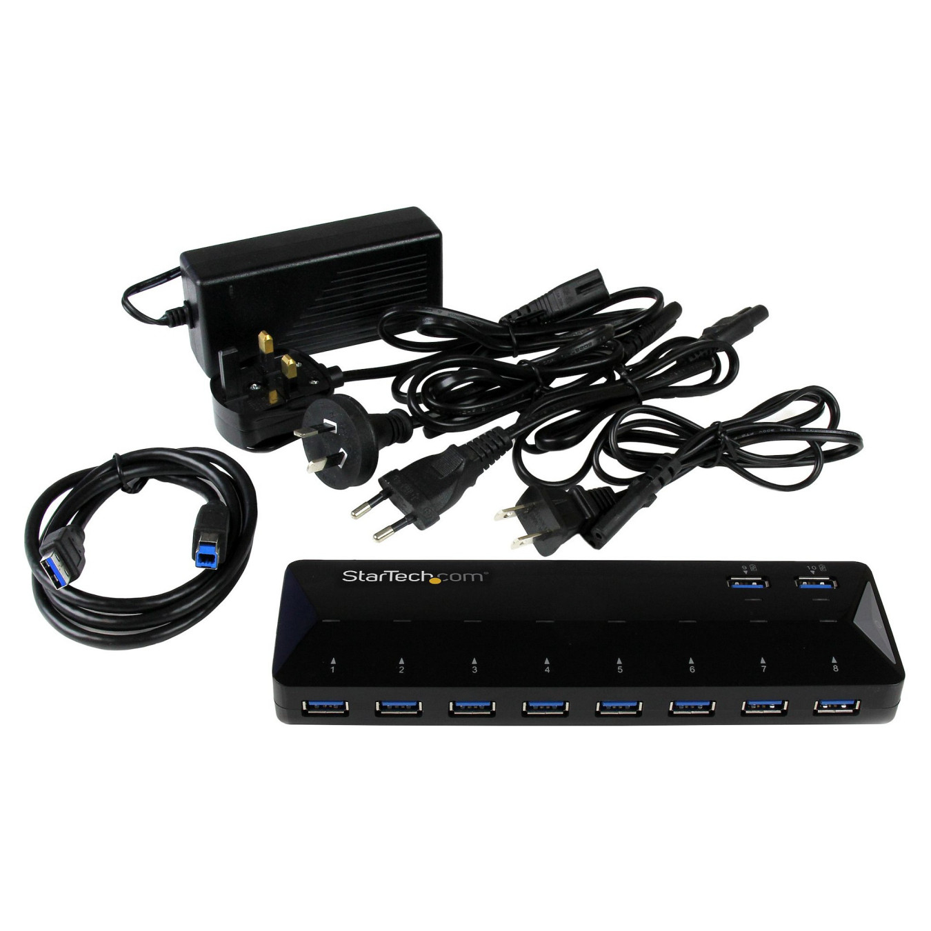 StarTech 10-PT USB 3.0 HUB W CHARGING — Buy in Cyprus with Fast Delivery