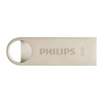 STICK Philips USB 2.0 32GB Moon Vintage Silver — Buy in Cyprus with Fast Delivery