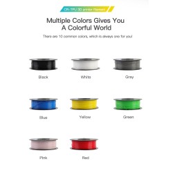 Creality CR-TPU Red 3d Printer Soft Adhesive material Filament 1kg 1.75 — Buy in Cyprus with Fast Delivery