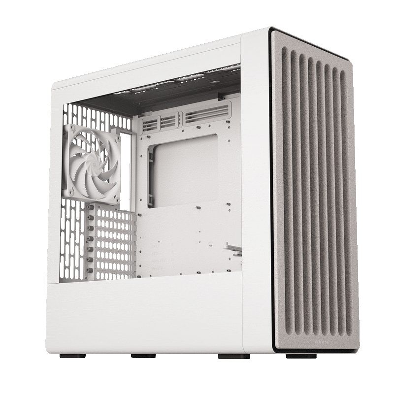 HAVN BF 360 Flow White with 180mm fans - Premium ATX Mid-Tower (Boxed) — Buy in Cyprus with Fast Delivery