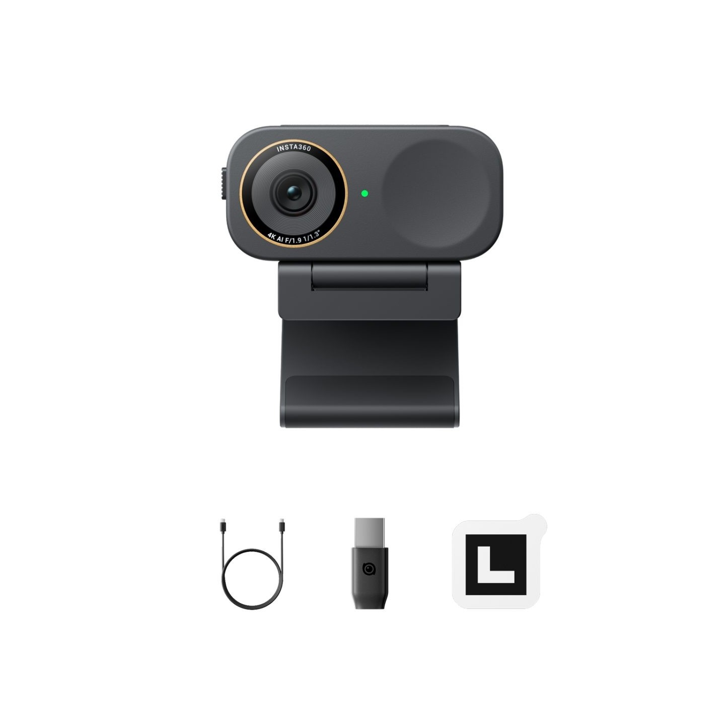 Insta360 Link 2C Pro Black - 4K AI Webcam (Boxed) — Buy in Cyprus with Fast Delivery