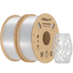 Creality Hyper-PETG Value Pack 2kg 2x Transparent 3D Printer Filament, fast print, 2kg 1.76 — Buy in Cyprus with Fast Delivery