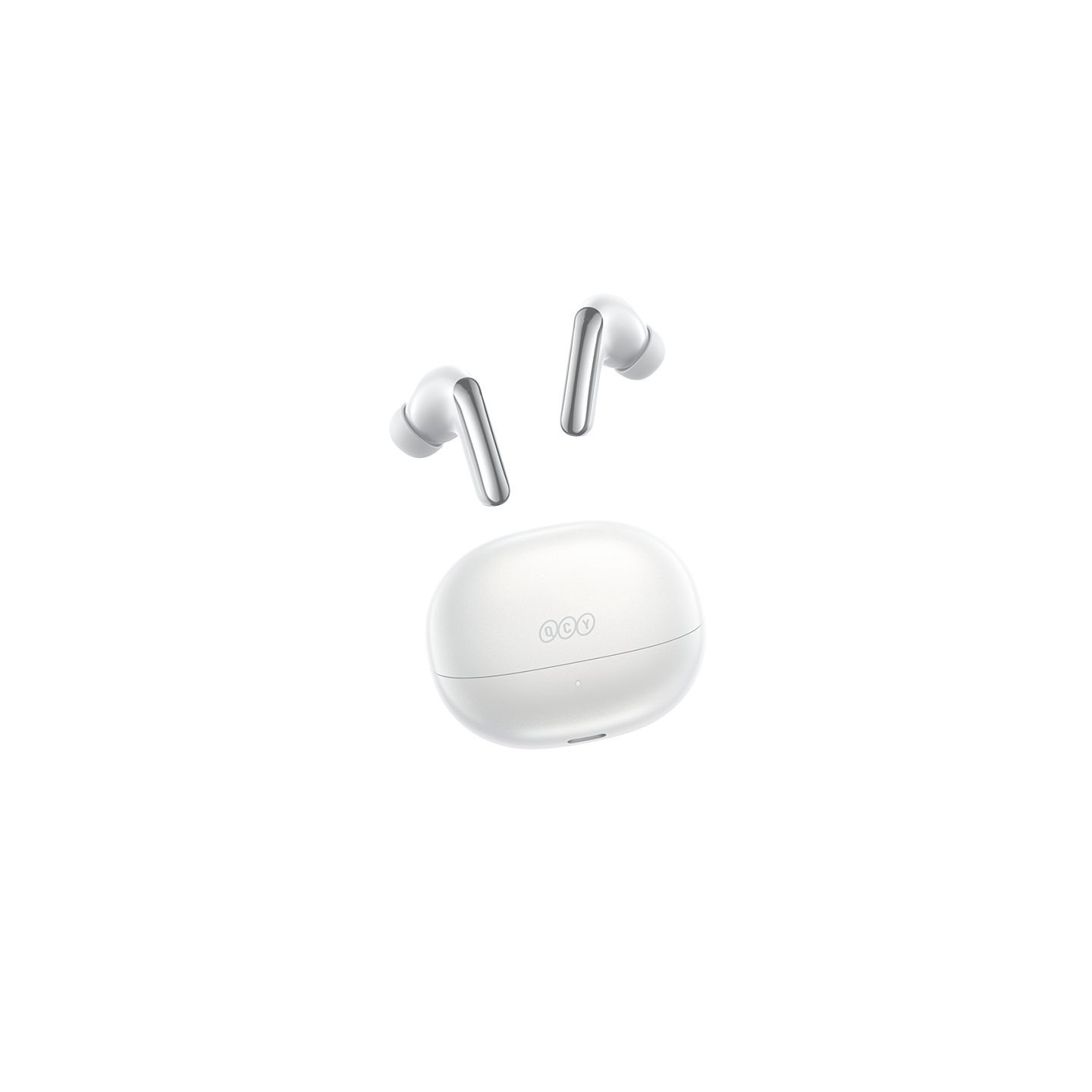 QCY MeloBuds N20 White - TWS BT 6.0 ANC Earbuds 10H 40h IPX4 iOS Android — Buy in Cyprus with Fast Delivery