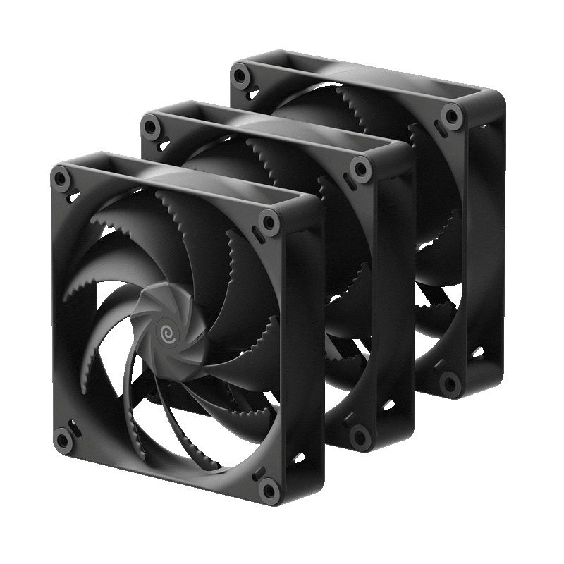 HAVN H12 Triple Pack Black 120mm A-RGB Case Fan (Retail) — Buy in Cyprus with Fast Delivery