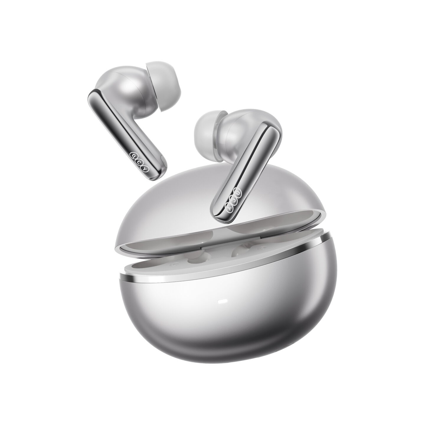 QCY Melobuds N70i ANC Titanium - 56db ANC TWS Hi-Res Earbuds LDAC BT 6.0 IPX5 Wireless charge 50h