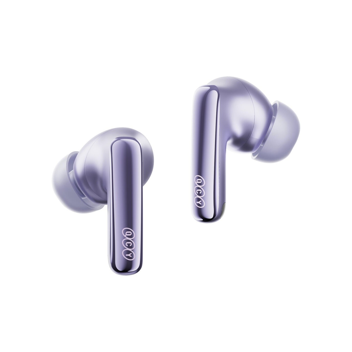 QCY Melobuds N70i ANC Purple - 56db ANC TWS Hi-Res Earbuds LDAC BT 6.0 IPX5 Wireless charge 50h