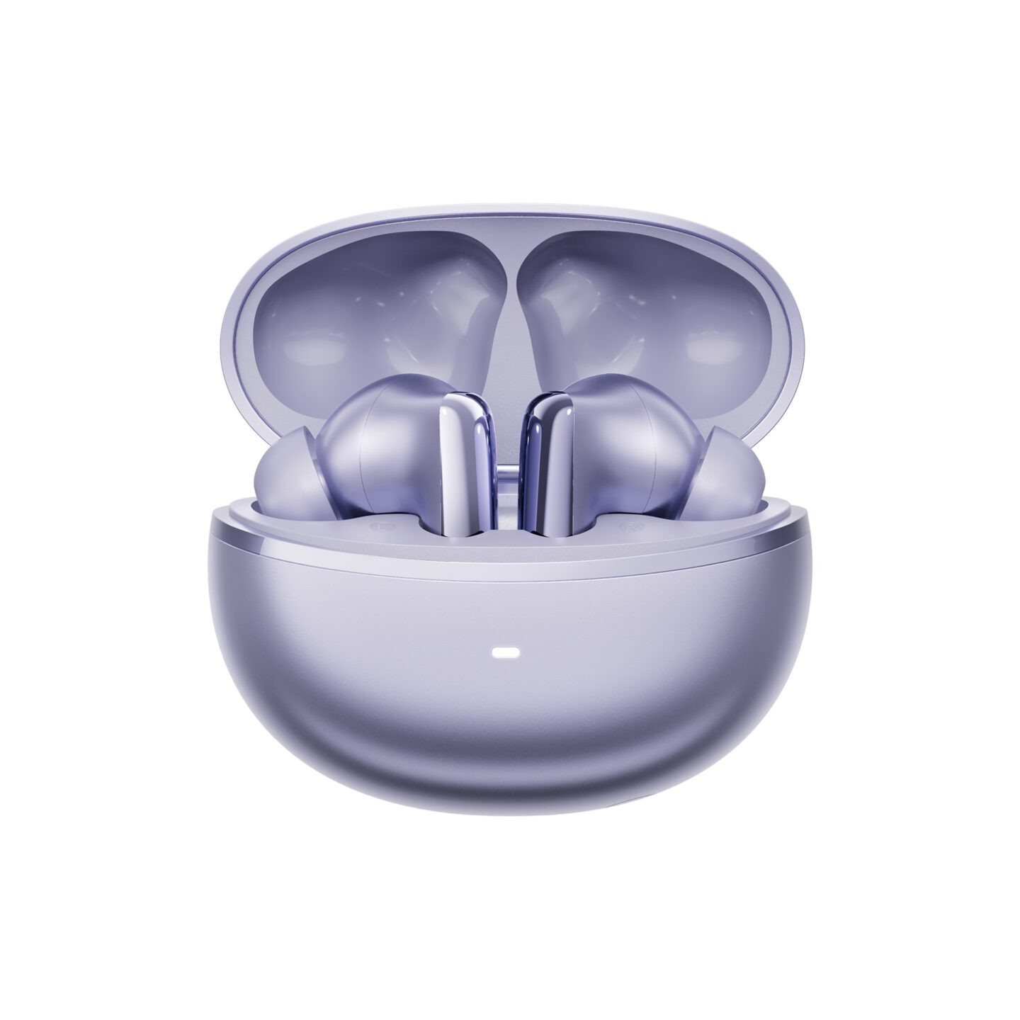 QCY Melobuds N70i ANC Purple - 56db ANC TWS Hi-Res Earbuds LDAC BT 6.0 IPX5 Wireless charge 50h
