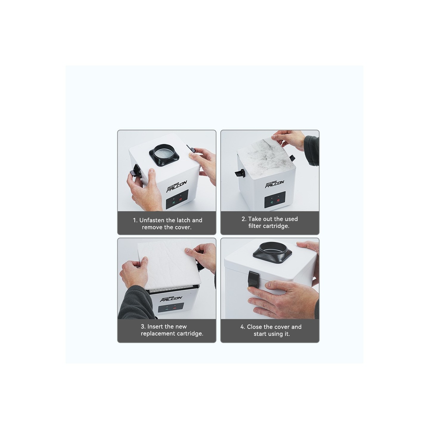 Creality Desktop Falcon Smoke Purifier YW45 for A1 — Buy in Cyprus with Fast Delivery