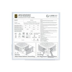 Lian Li RS1000G White 1000W 80+ Gold Fully Modular ATX 3.1 PSU (Boxed) — Buy in Cyprus with Fast Delivery