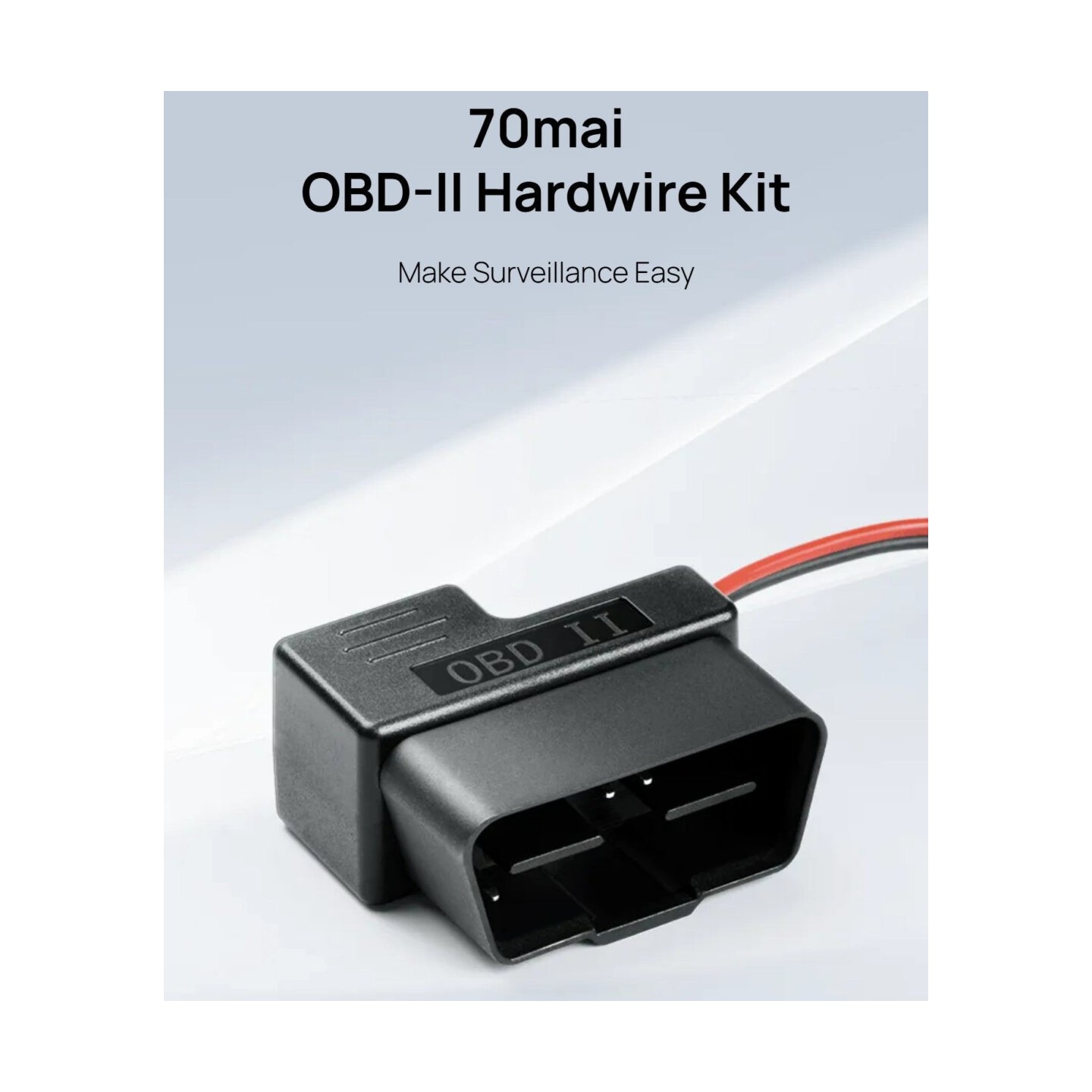 70mai OBD II Hardwire Kit type-C easy to install to vehicle with OBD port - Begginer Friendly