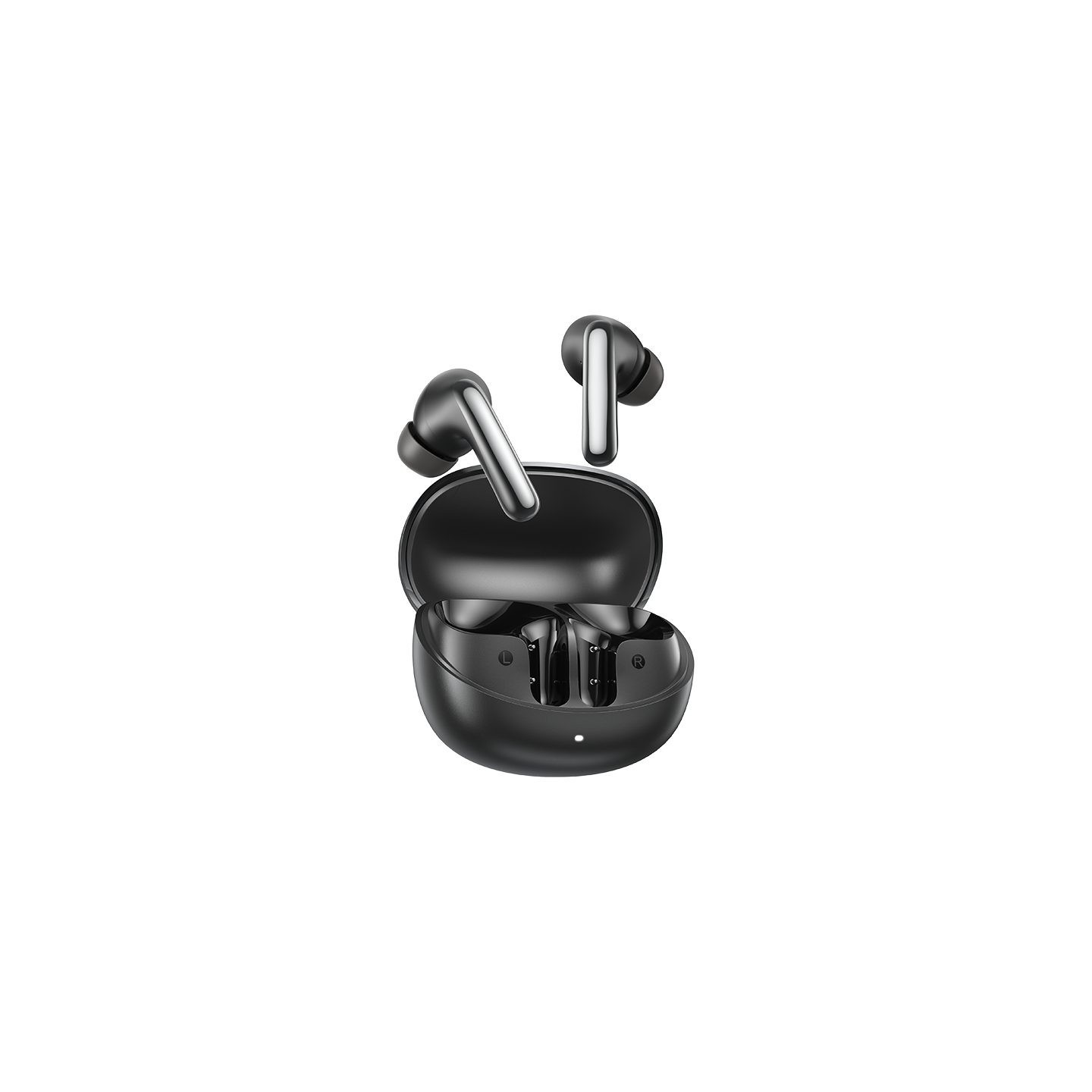 QCY MeloBuds N60 Black - Hi-Res LDAC TWS BT ANC Earbuds 45h Fast Charge IPX5 Multipoint connection
