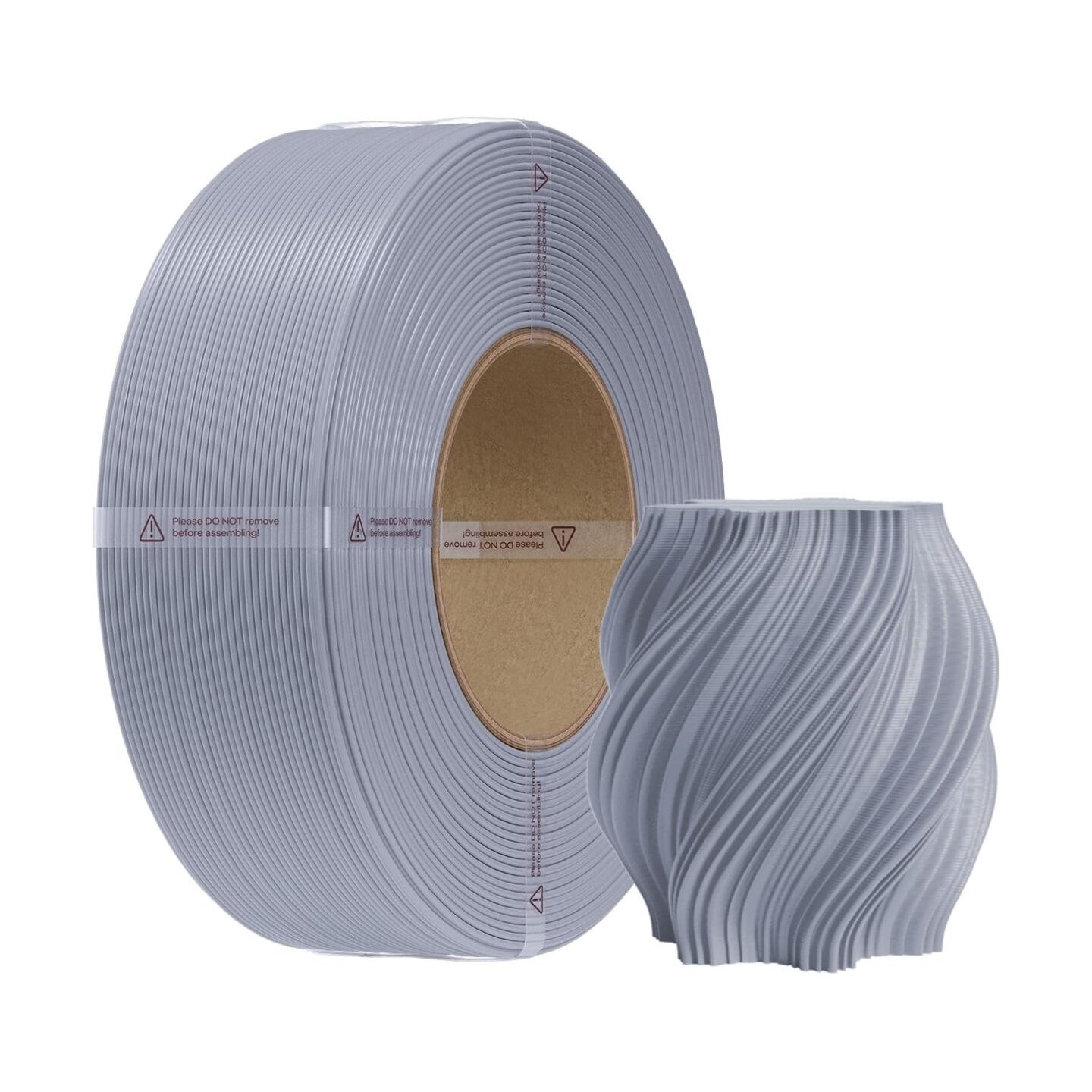 Creality CR-PETG Gray - No Reel 3D Printer Filament, Hard Glossy, Tensile 49MPA, 1 kg Spool1.75