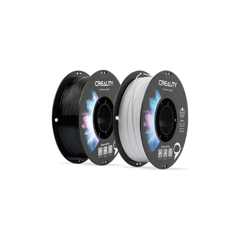 Creality CR-PETG Value Pack 2kg - Black & White 3D Printer Filament — Buy in Cyprus with Fast Delivery