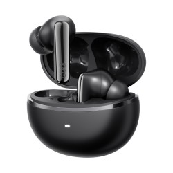 QCY Melobuds N70i ANC Black - 56db ANC TWS Hi-Res Earbuds LDAC BT 6.0 IPX5 Wireless charge 50h