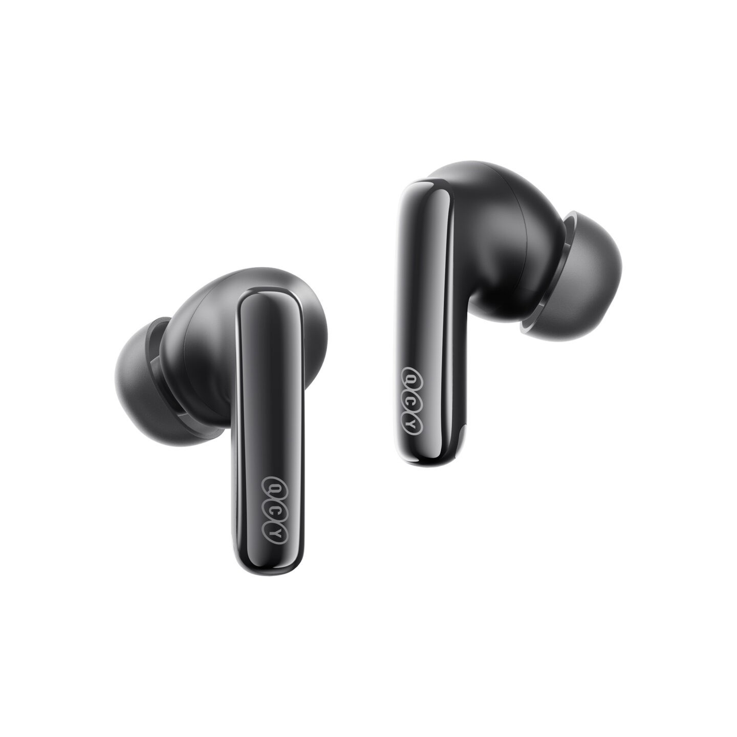 QCY Melobuds N70i ANC Black - 56db ANC TWS Hi-Res Earbuds LDAC BT 6.0 IPX5 Wireless charge 50h