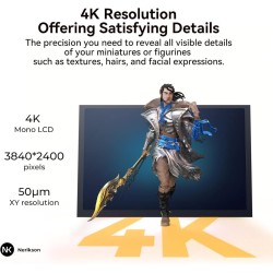 Creality Halot Play - 4k Piocreat Resin Printer fast 60mm h 130x82x160mm — Buy in Cyprus with Fast Delivery