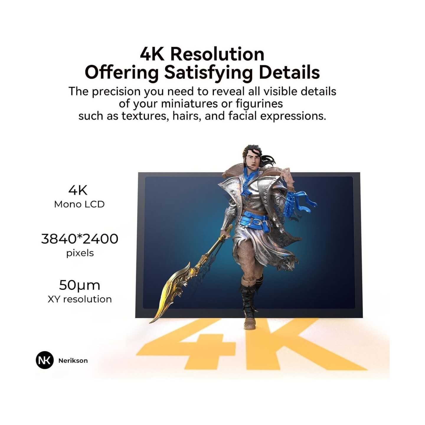 Creality Halot Play - 4k Piocreat Resin Printer fast 60mm h 130x82x160mm — Buy in Cyprus with Fast Delivery