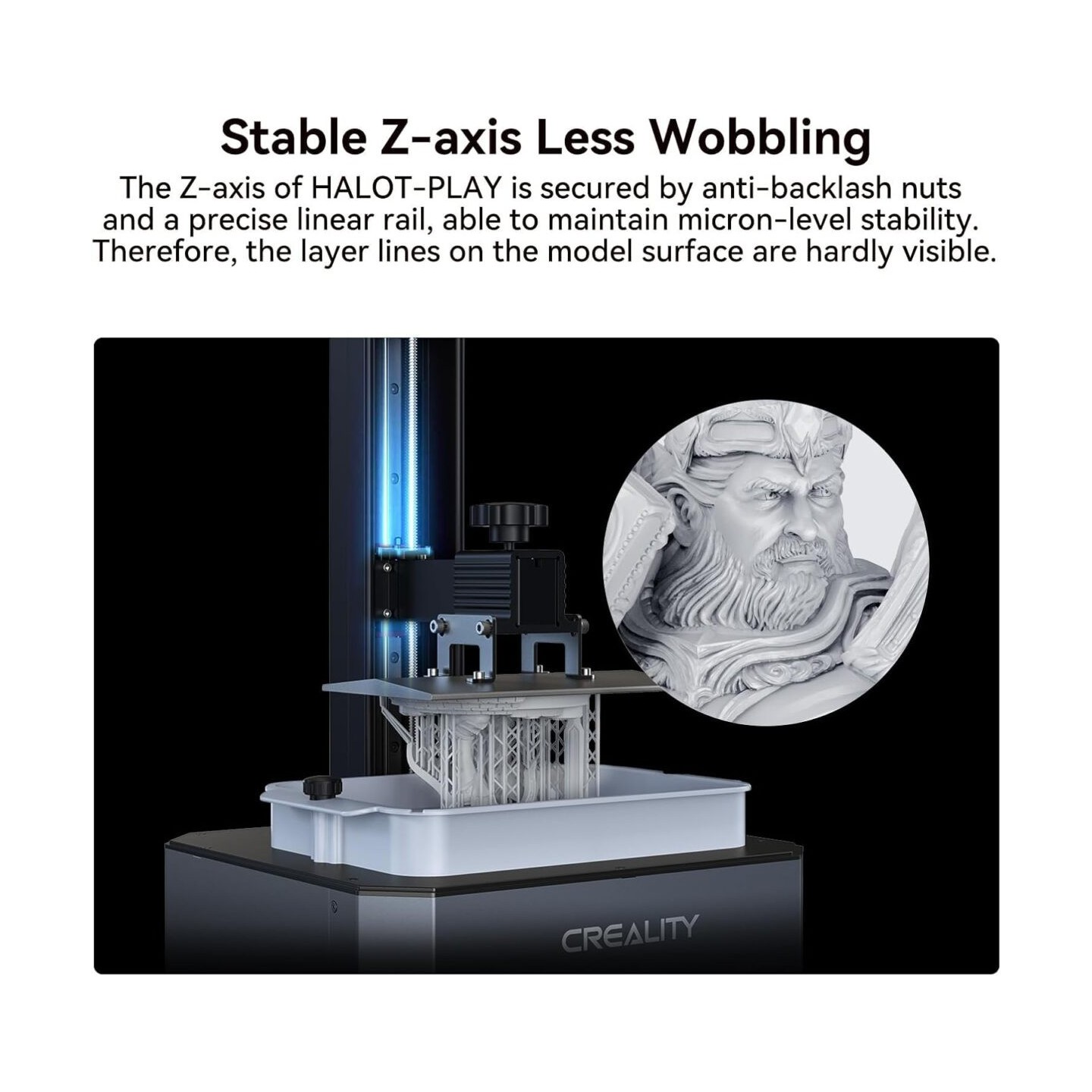 Creality Halot Play - 4k Piocreat Resin Printer fast 60mm h 130x82x160mm — Buy in Cyprus with Fast Delivery