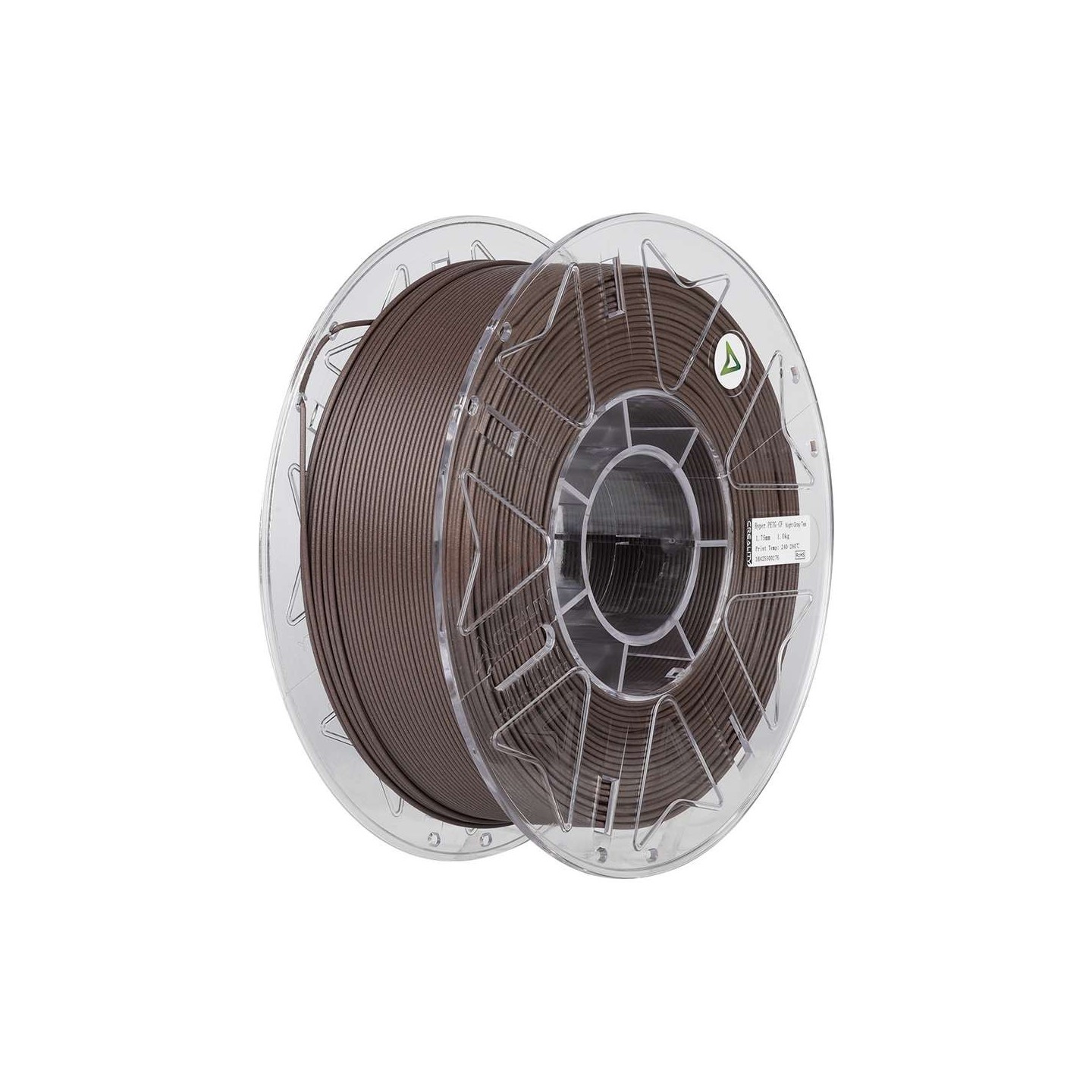 Creality Hyper PETG-CF Milk Tea Brown Carbon Fiber 3D Printer Filament, High Strength, 1 kg Spool1.7