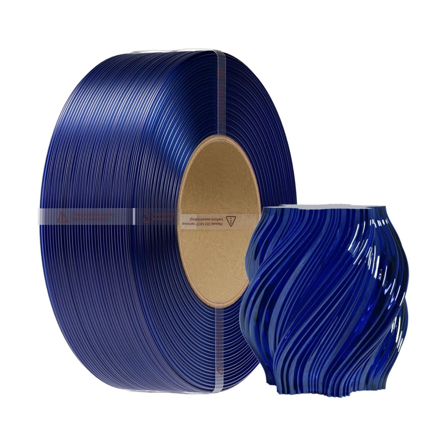 Creality CR-PETG Blue - No Reel 3D Printer Filament, Hard Glossy, Tensile 49MPA, 1 kg Spool1.81