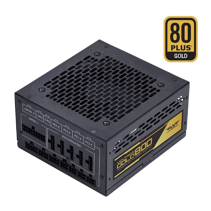Armaggeddon Voltron Gold 800 800W 80+ Gold Fully Modular Gaming PSU - EAN 8886411989569 (Boxed)