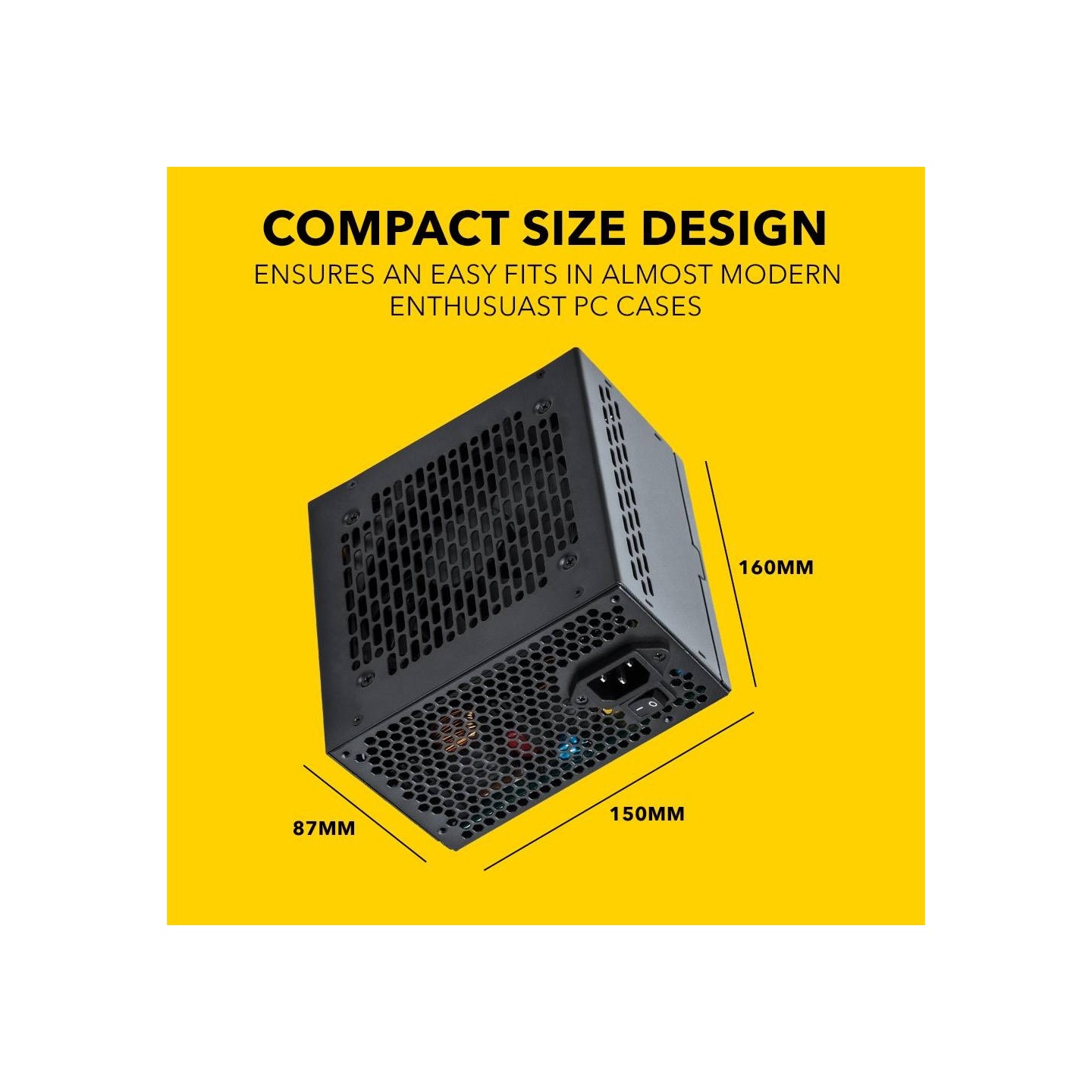 Armaggeddon Voltron Gold 800 800W 80+ Gold Fully Modular Gaming PSU - EAN 8886411989569 (Boxed)