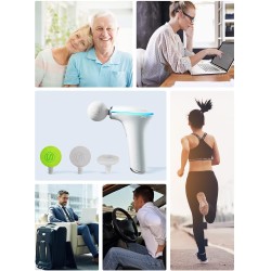 SKG Body Gun Massager Mini F5-EN White — Buy in Cyprus with Fast Delivery