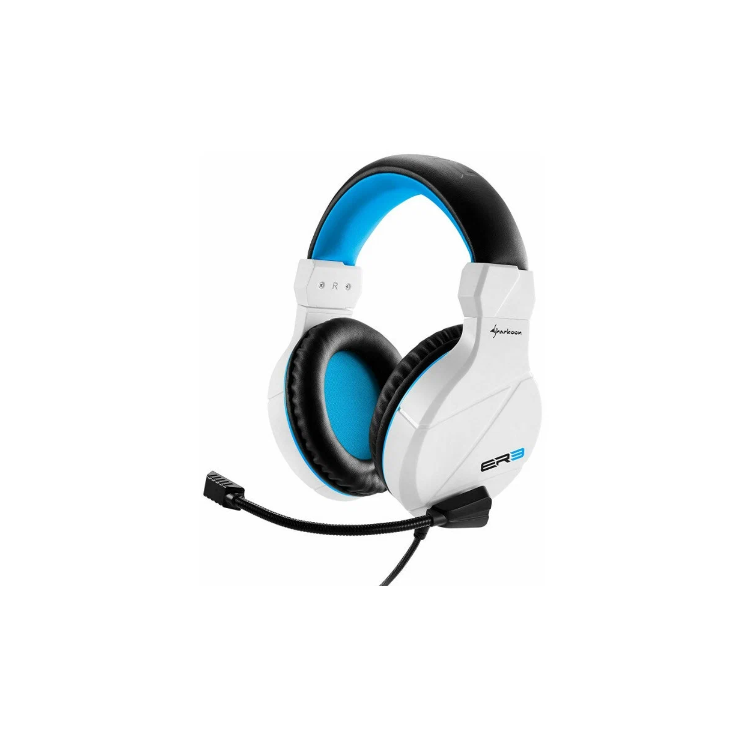 Sharkoon Rush ER3 White Gaming Headset - 3.5mm Wired (Retail) — Buy in Cyprus with Fast Delivery