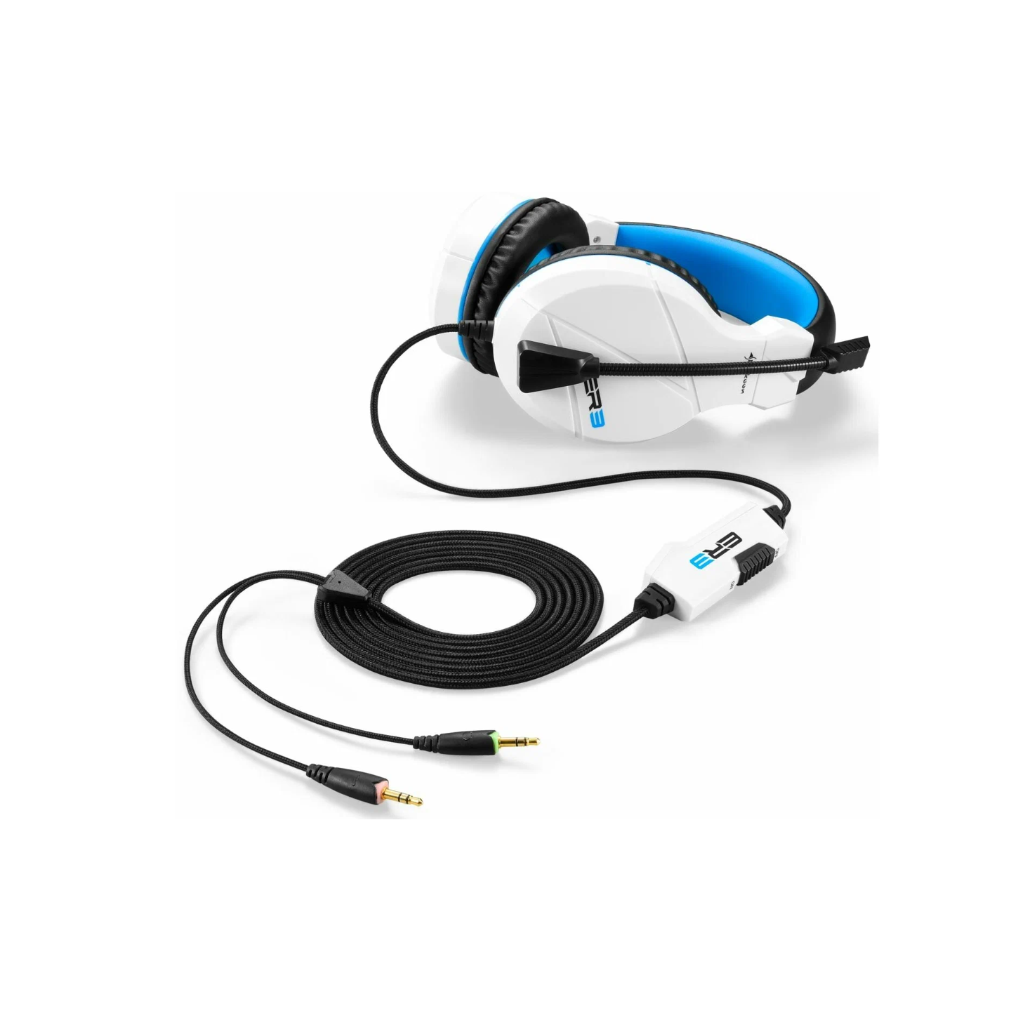 Sharkoon Rush ER3 White Gaming Headset - 3.5mm Wired (Retail) — Buy in Cyprus with Fast Delivery