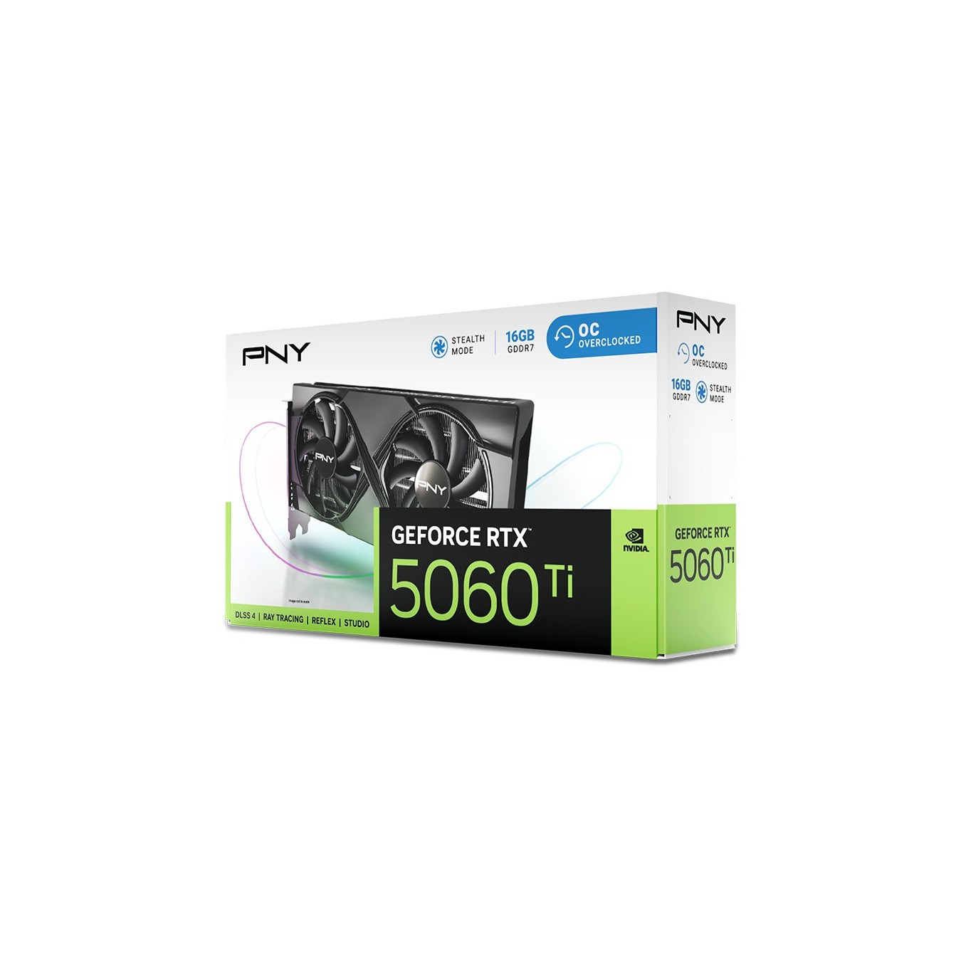 PNY GeForce RTX 5060 Ti Verto OC - 16GB GDDR7 Dual-Fan - PCIe 5.0 x8, 2692 MHz Boost — Buy in Cyprus with Fast Delivery