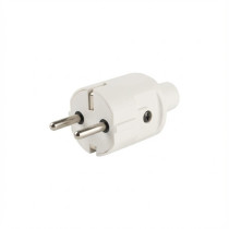 ABL 100000047 Compact Stecker. SCHUKO & fr-be. TPE. weiß. IP20. Typ 1505 — Buy in Cyprus with Fast Delivery