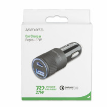4smarts Kfz-Ladegert Rapid+ mit Quick Charge und PD 27W schw. — Buy in Cyprus with Fast Delivery