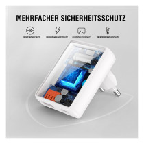 4smarts Netzladegert FlatPlug Duos 20W GaN 1C+1A. wei — Buy in Cyprus with Fast Delivery