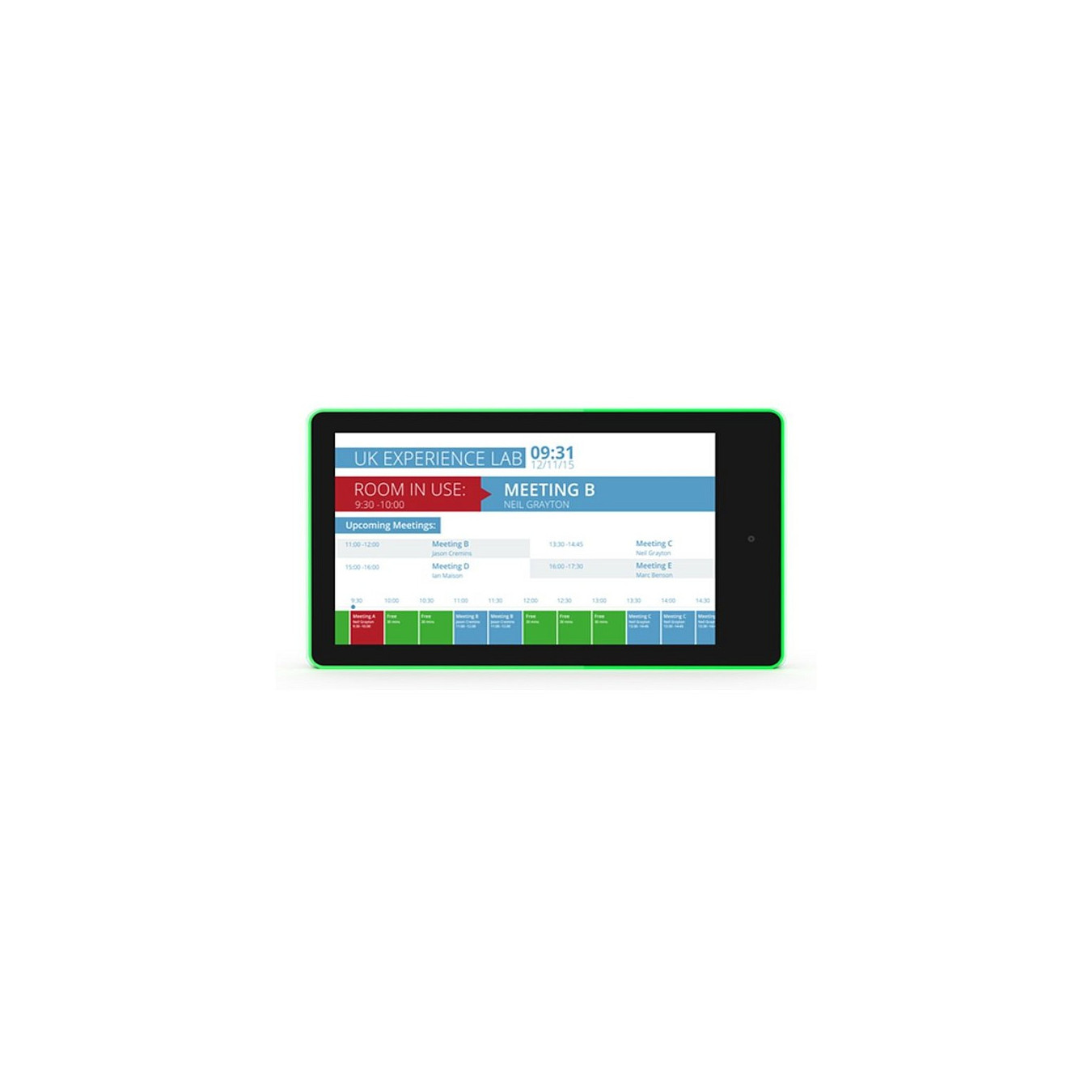 ALLNET Meetingraum RGB LED Tablet 10 Zoll RK3288 Android 10 und NFC RFID — Buy in Cyprus with Fast Delivery