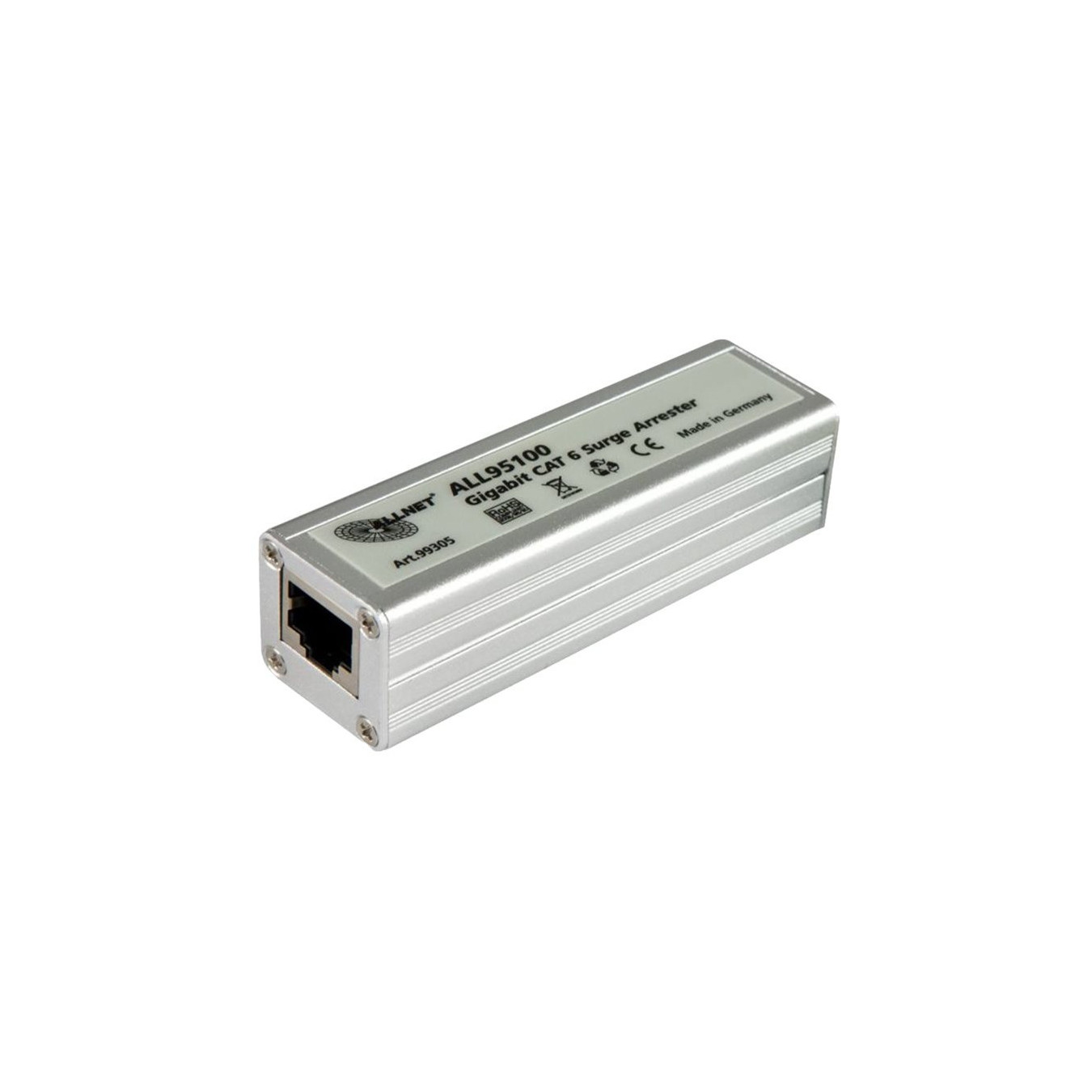 Z ALLNET TP Cat 6 Überspannungs- Blitzschutz Surge Protector ALL95100 Indoor — Buy in Cyprus with Fast Delivery
