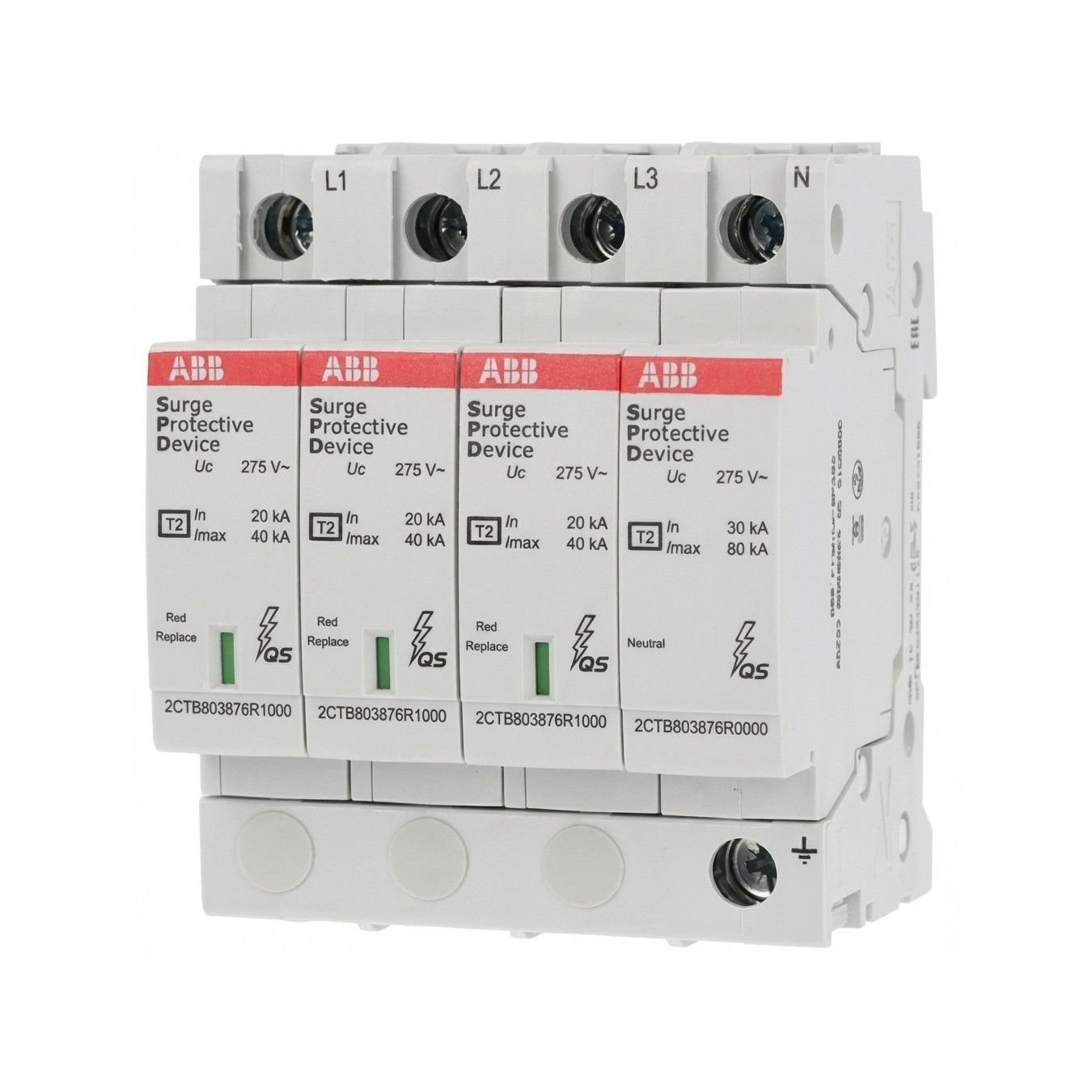 ABB OVRT23N40-275PQS Überspannungsableiter SPD Typ2 230 400V — Buy in Cyprus with Fast Delivery
