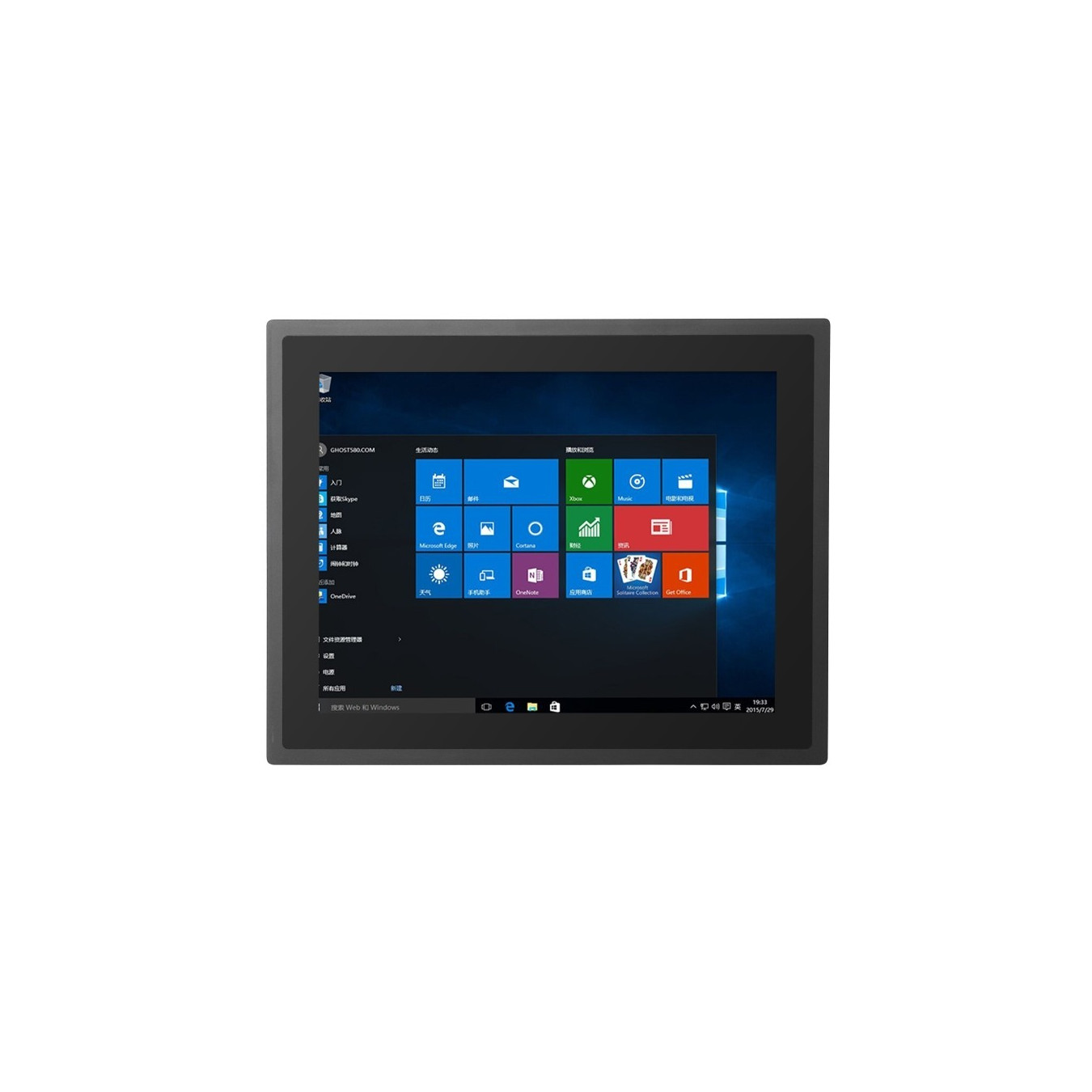 ALLNET AIO IPC industrial Windows Linux 15.0 Zoll Touch Intel® Whiskey Lake i3 8145U processor 8GB 128GB Wlan RJ45 US...