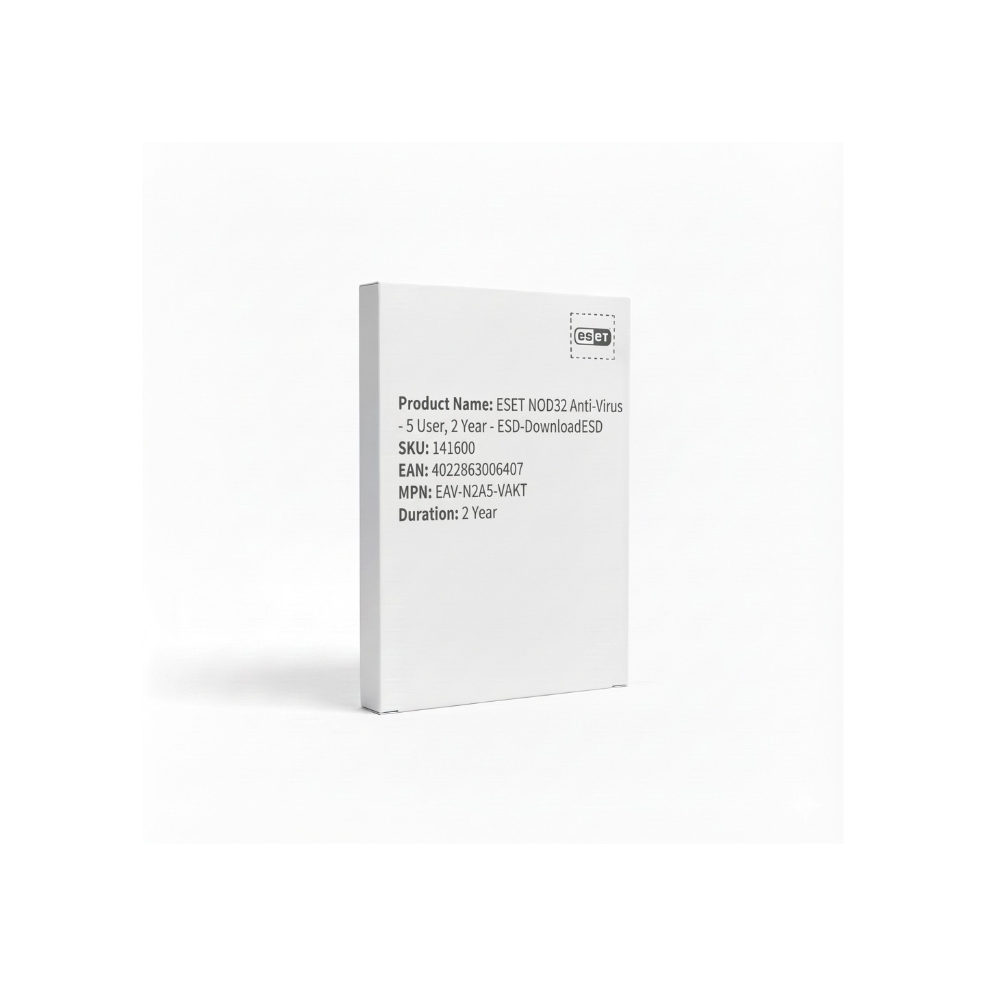 ESET NOD32 Anti-Virus - 5 User. 2 Year - ESD-DownloadESD — Buy in Cyprus with Fast Delivery