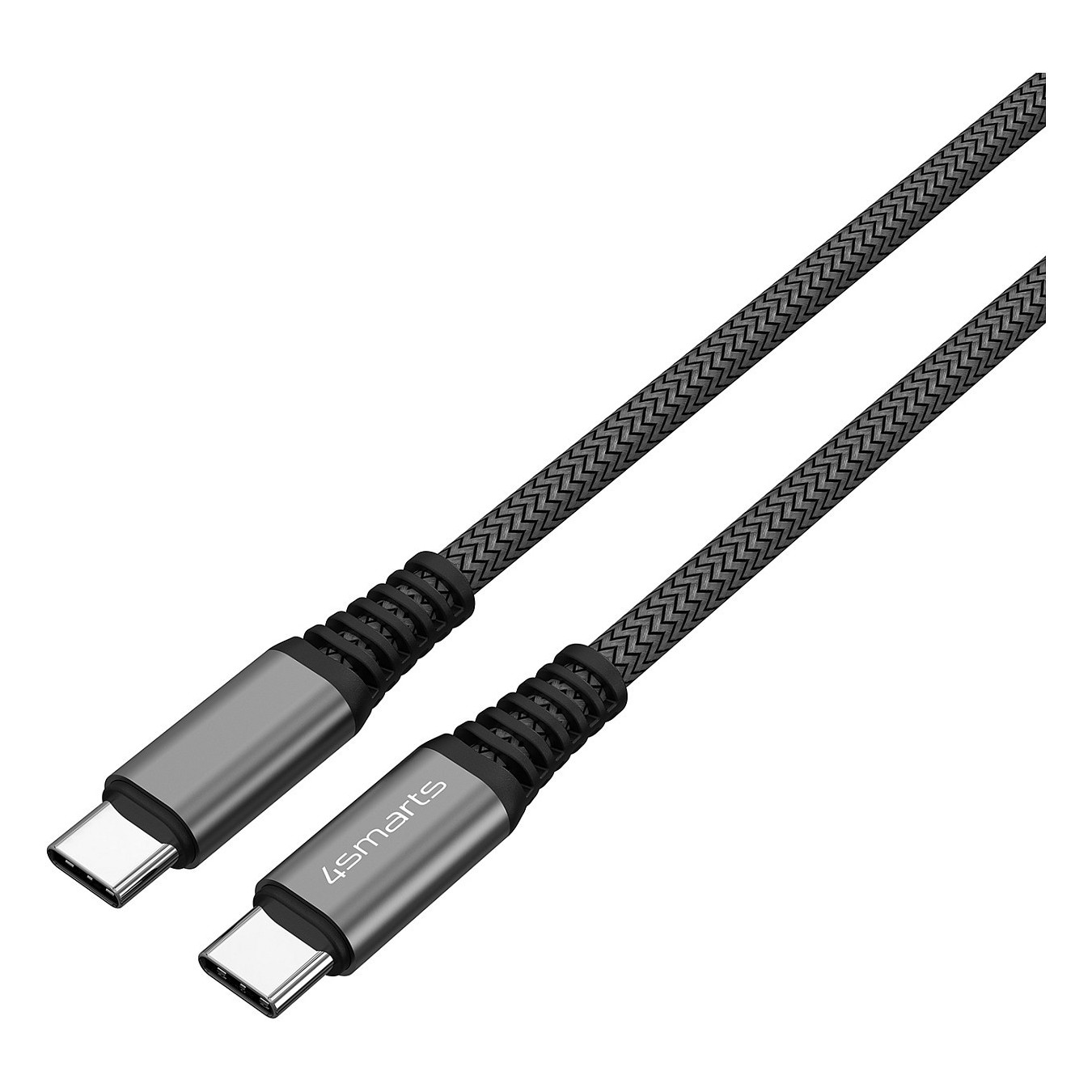 4smarts USB-C auf USB-C Kabel PremiumCord 100W 1.5m. schwarz — Buy in Cyprus with Fast Delivery