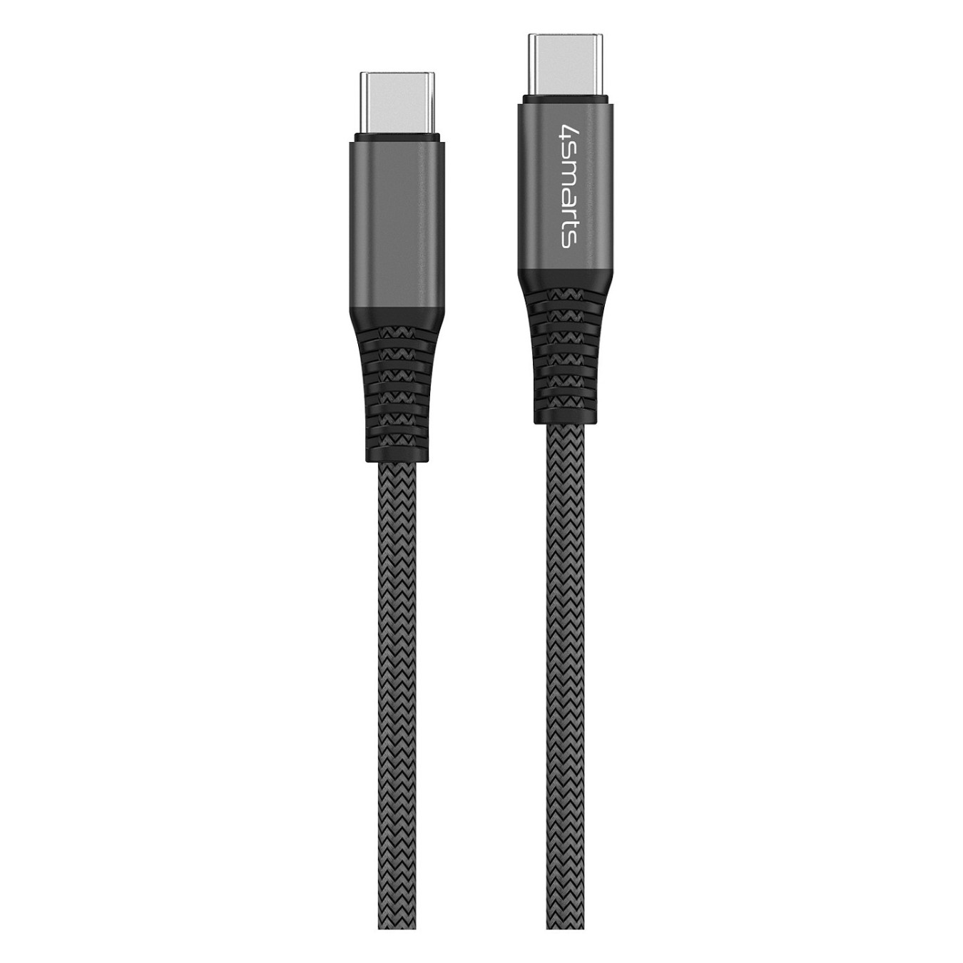 4smarts USB-C auf USB-C Kabel PremiumCord 100W 1.5m. schwarz — Buy in Cyprus with Fast Delivery